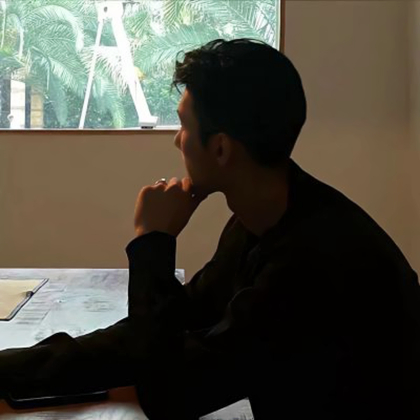 高级小众单人情侣头像一男一女图片
