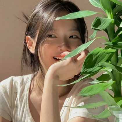 可爱女头小众高级真人个性图片