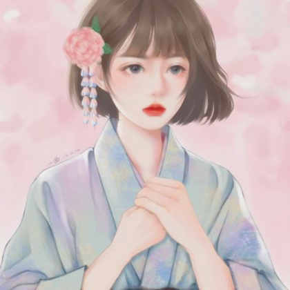 超仙绝美手绘风女头