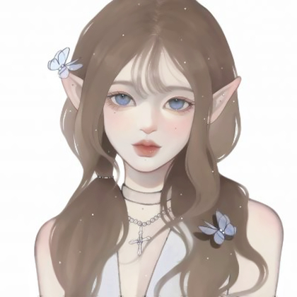 女高清手绘卡通动漫头像图片