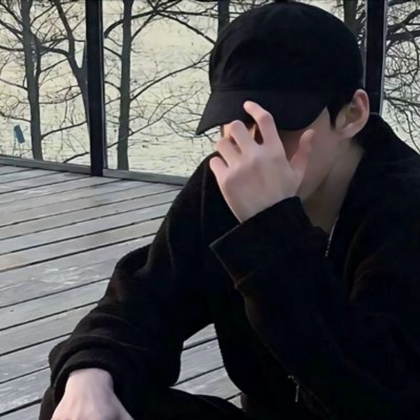 氛围感男生背影头像图片