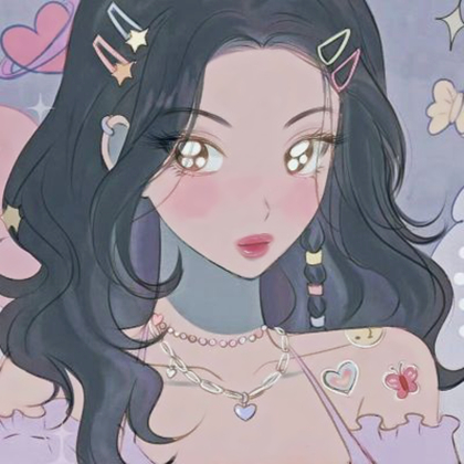 酷炫霸气女生动漫头像微丧