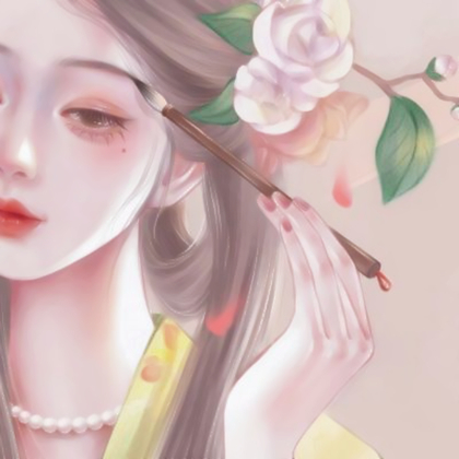 超仙绝美手绘风女头