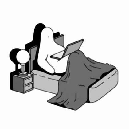 可爱又摆烂的微信头像