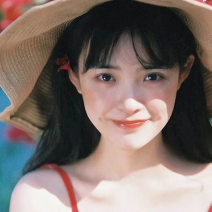 清新阳光女孩照片头像