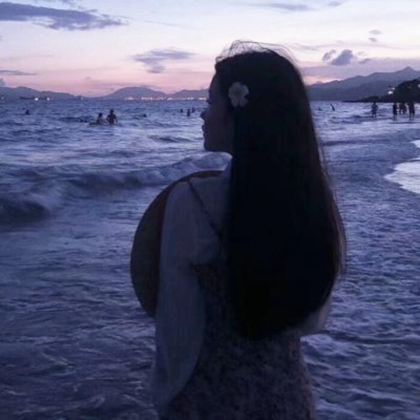 情侣头像一男一女高级背影