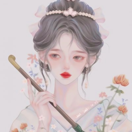 超仙绝美手绘风女头