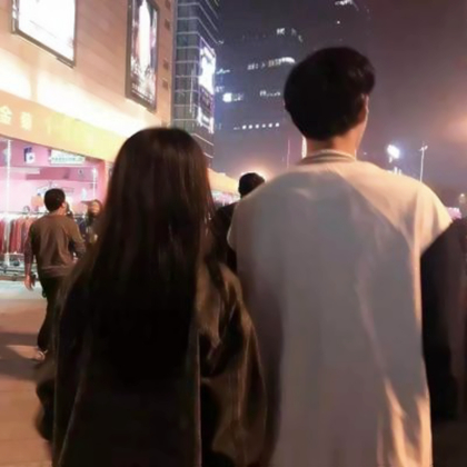 个性时尚真人情侣头像双人