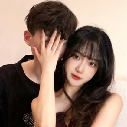 情侣头像真人不露脸清晰