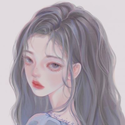 情侣头像手绘气质高冷