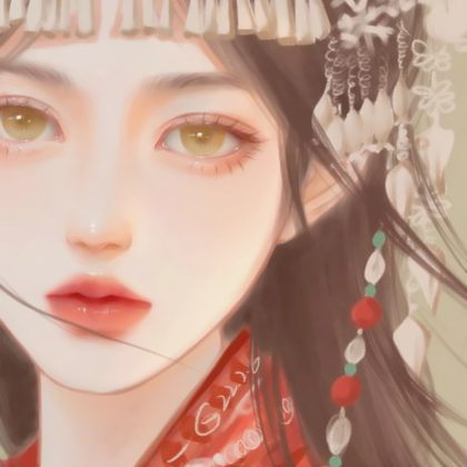 超仙绝美手绘风女头