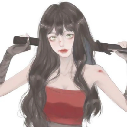 微信头像手绘甜酷女生
