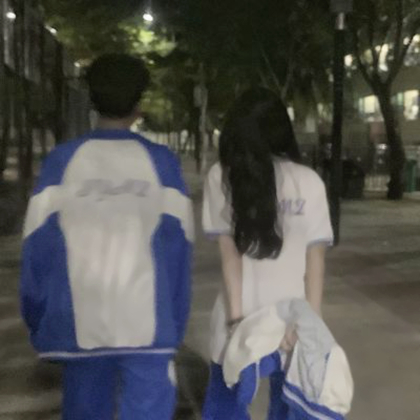 帅酷真人情侣头像