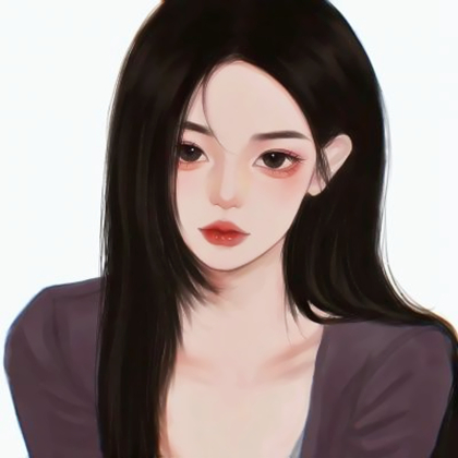 成熟手绘头像女