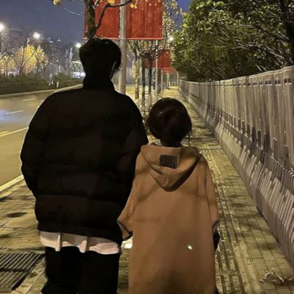 帅酷真人情侣头像