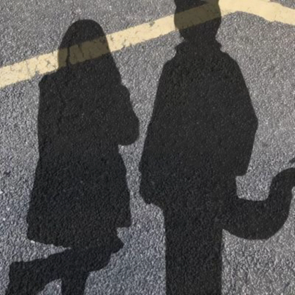 帅酷真人情侣头像