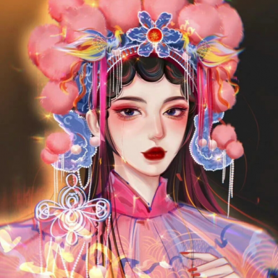 古风戏子头像女动漫