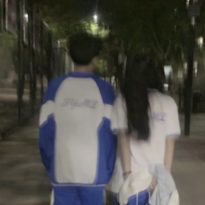 帅酷真人情侣头像