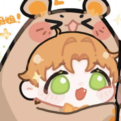 可爱卡通一左一右手绘情头图片
