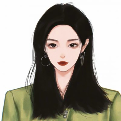 成熟手绘头像女