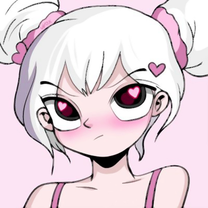 女生超酷漫画手绘头像