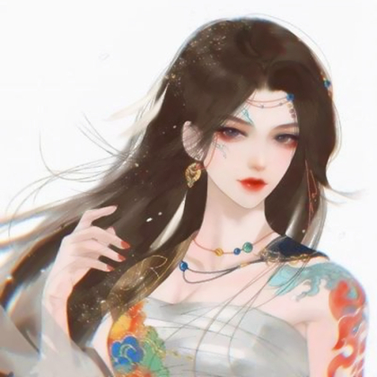 微信头像手绘甜酷女生