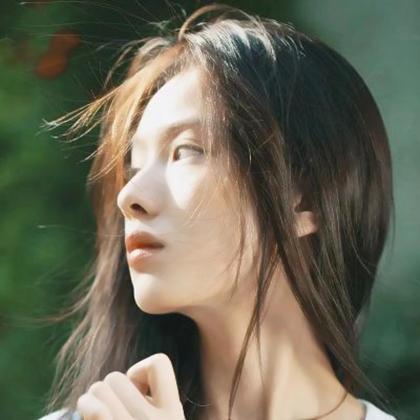 氛围感个性真人女头
