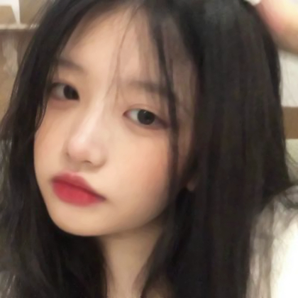 氛围感个性真人女头