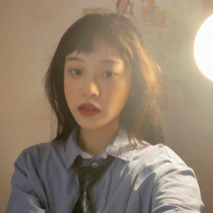 高级头像女生真人学生党图片