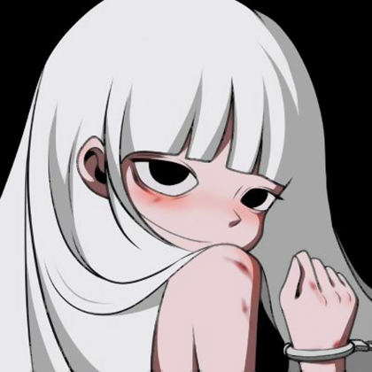 稀有头像情侣酷酷的手绘