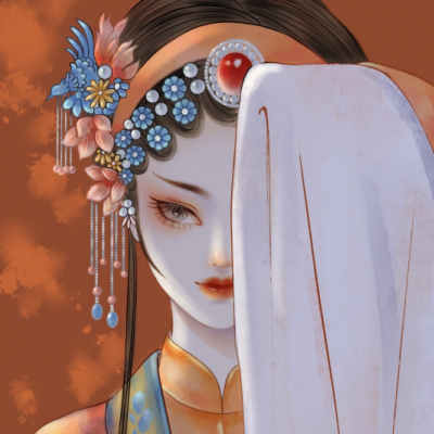 古风戏子头像女动漫