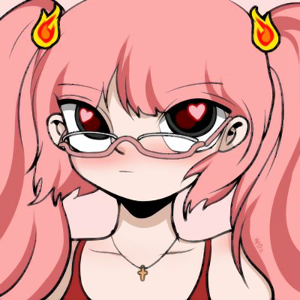 女生超酷漫画手绘头像