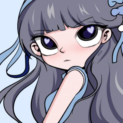 女生超酷漫画手绘头像