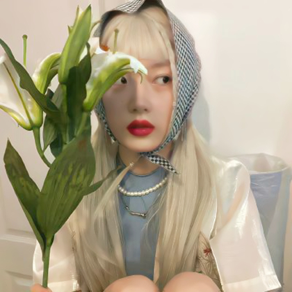 可爱仙气头像真人照片女