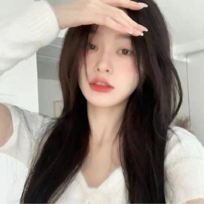 氛围感个性真人女头
