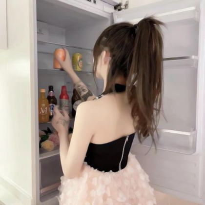 正面自然美女头像
