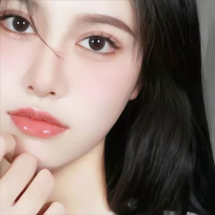 网红招桃花女生头像