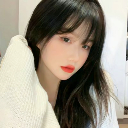 漂亮美女真实头像高清图片