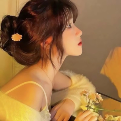 高级氛围感女生头像