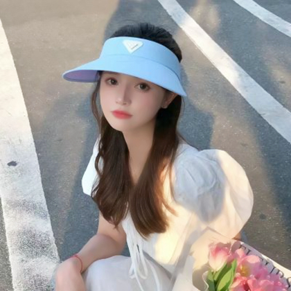 正面自然美女头像