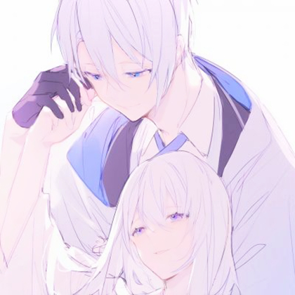 情侣头像动漫宠溺
