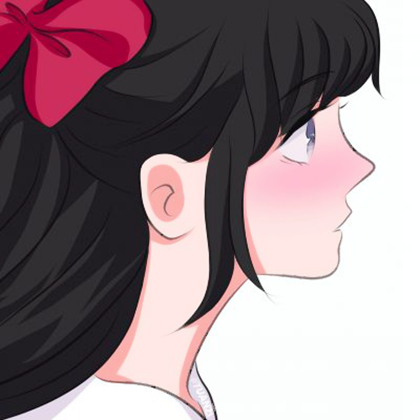 情侣头像左右双方对视