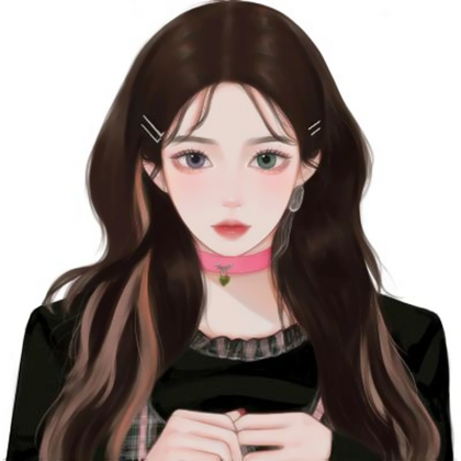 成熟手绘头像女