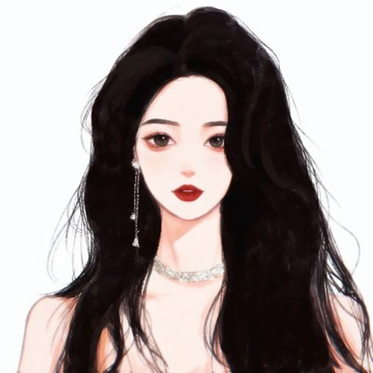 成熟手绘头像女
