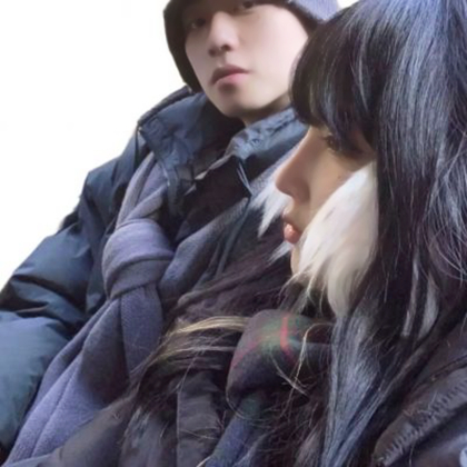 情头真人男女一左一右