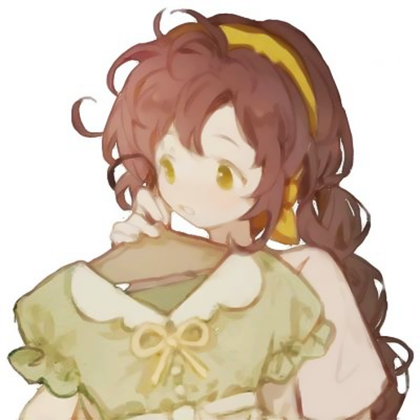 梳妆打扮女生漫画头像