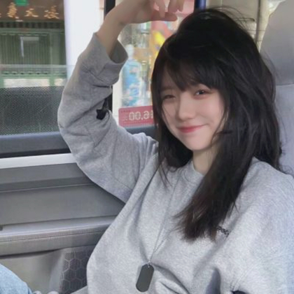 女生可爱热情头像真人