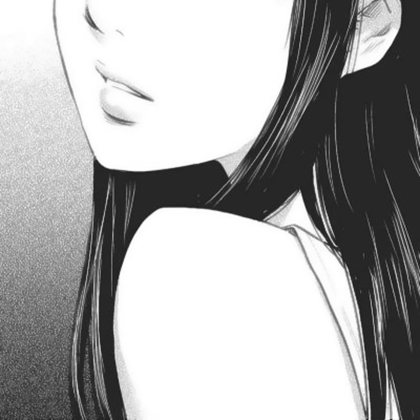 手绘女生头像眼睛