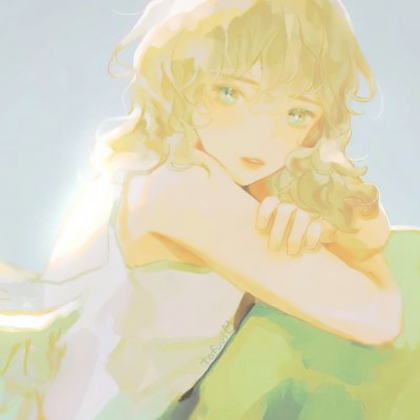 动漫意境女头