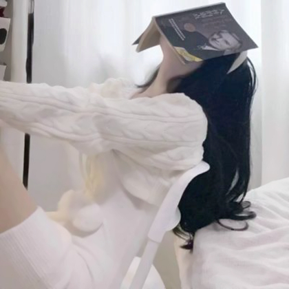 ins治愈风女头真人图片